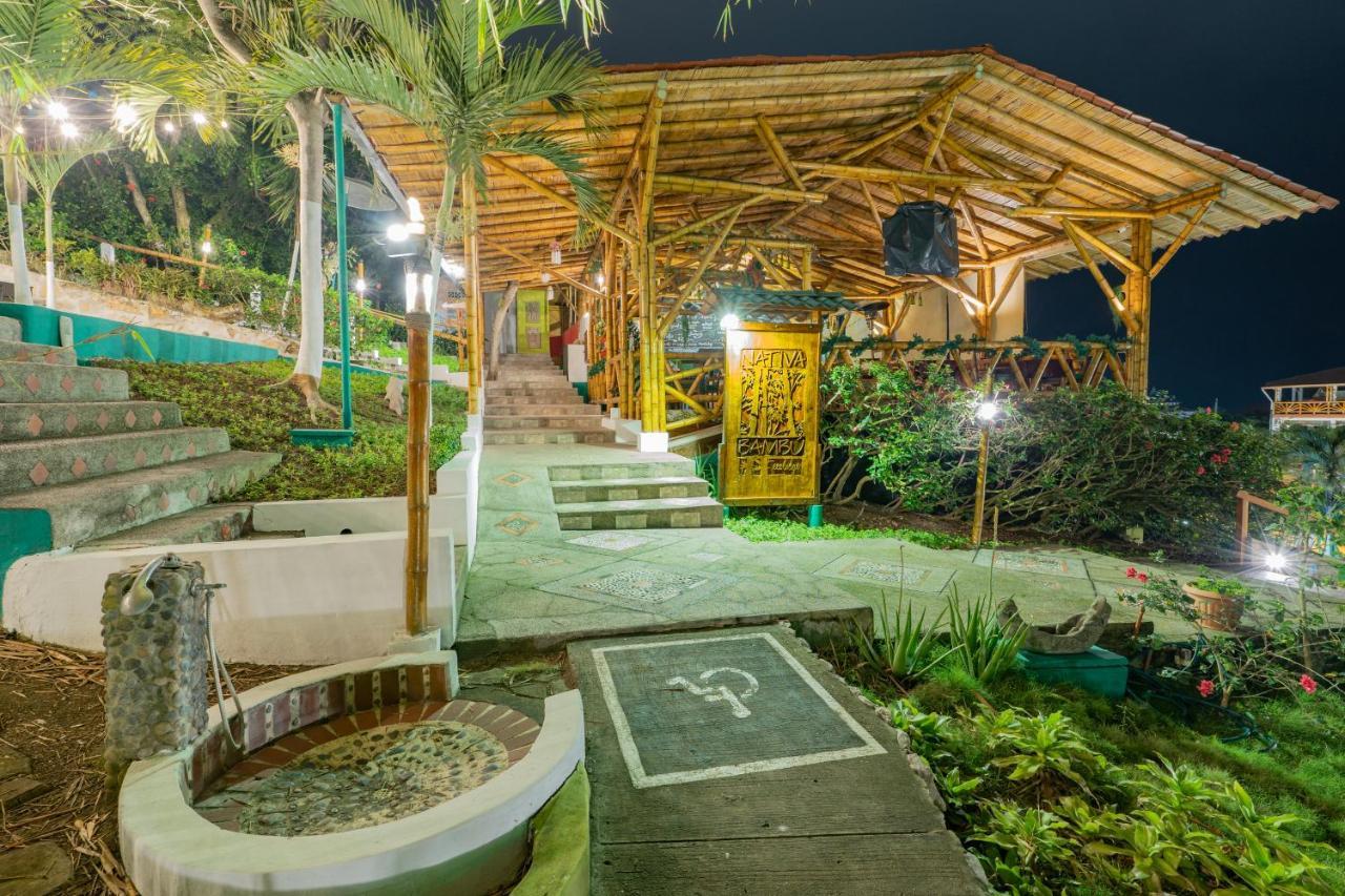 Nativa Bambu Ecolodge Montañita Exterior foto